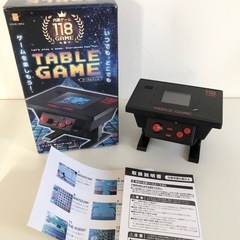 【未使用品】内蔵ゲーム118 GAME TABLE GAME 置き型 ゲーム機 インテリア レトロ ゲーム内蔵 ホビー用品の画像