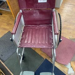 リサイクルショップどりーむ鹿大前店　No2130 車イス　即使用可能♪　折りたたみ可能♪　ブレーキ　タイヤ　状態良好♪の画像