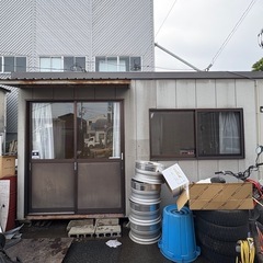 【緊急】配送可能ユニットハウス譲ります！トイレ・風呂・流し付き✨...