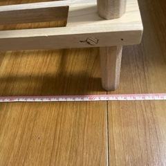 木製ラックの画像