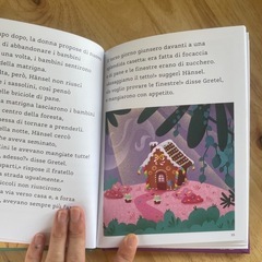 グリム童話　イタリア語　絵本　ほぼ新品の画像