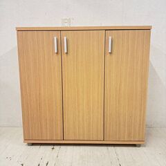  24381  3枚扉シューズボックス　靴箱 コーナン   ◆大...