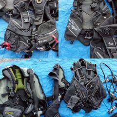 【❗️✨超お得セット✨❗️】ダイビング用🐳 BCD ✨レギュレーター 🥽ダイビング装備❗️の画像