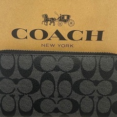 新作　格安　新品　COACH　長財布　メンズの画像