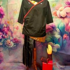 バンド衣装　和装衣装　手作り品　男性用　舞台衣装4品　Mサイズ