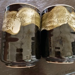 無料✨城崎温泉限定✨陶器グラス✨2個セット✨の画像