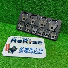 スナップオン FCOM クローフットレンチ10個セット【船橋馬込...