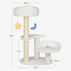 子猫用キャットタワーの画像