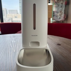 エレコム PET-AF03WH ペット用タイマー式自動給餌器 1皿タイプ