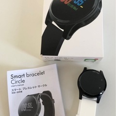 【未使用品】スマートウォッチ プライズ品 スマートブレスレット 水洗い可能 USB充電式  スマホアプリ連動 ホビー用品の画像
