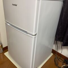 2024年製 ノンフロン 冷凍冷蔵庫 90L（冷凍28L、冷蔵62L）