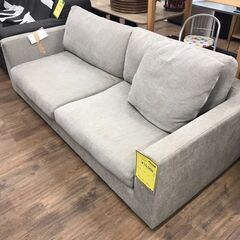 【ジャングル広陵店】三人掛けソファー　グレー