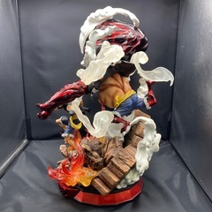 m0604701-5 ワンピース ONE PIECE ガレージフィギュア ルフィギア4フィギュア 樹脂GK完成品 ジャンク品 中古品の画像