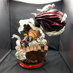 m0604701-5 ワンピース ONE PIECE ガレージフィギュア ルフィギア4フィギュア 樹脂GK完成品 ジャンク品 中古品の画像
