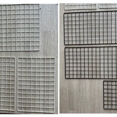 おまけ付★増量中★金属ワイヤー ネット　ワイヤー網セット 色々サイズ　工作、DIYに！の画像