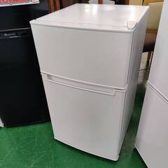 【愛品倶楽部柏店】 Haier ハイアール 2022年製 85L 2ドア 直冷式 冷凍冷蔵庫 BR-85A