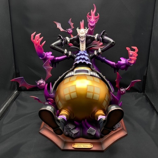 m0604701-2ワンピース 模玩殿堂 フィギュア 王下七武海 モリア 完成品 ジャンク品 中古品