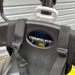 【美品】折りたたみ三輪車　アイデス　COMPO FIT 2の画像