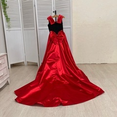 子供ドレス6歳〜8歳くらい　白雪姫風の画像