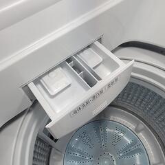 🙇‍♂️h070806売約済み❌9303c‼️関西エリア配送設置可🙌‼️最新2022年製✨AQUA 7kg 洗濯機 インバーター付き静音モデルの画像