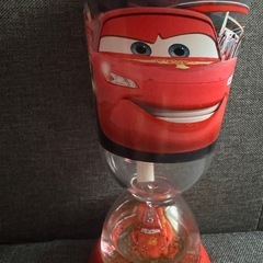 カーズ2 ストロー付きカップ　ディズニーの画像