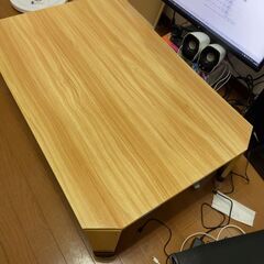 折り畳みローテーブル　横90cm 縦60cm 高さ32cmの画像