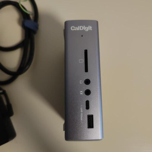 CalDigit TS3 Plus ドッキングステーション　美品 CalDigit TS3 Plusレビュー：MacのUSBが劇的に使いやすくなる