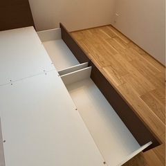 値下げ　ニトリ　ダブルベット　ベットフレーム　KAITO カイトの画像