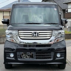 ⭐️車検2付⭐️NBOXカスタム　GLパッケージ　両側パワースライドドア　純正アルミ　TVナビ　バックカメラの画像