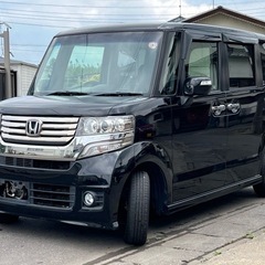 ⭐️車検2付⭐️NBOXカスタム　GLパッケージ　両側パワースライドドア　純正アルミ　TVナビ　バックカメラの画像