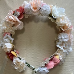 110  ドレス　ヘッドブーケの画像