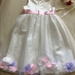 110  ドレス　ヘッドブーケの画像