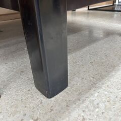 ★リユースのサカイ高崎店★TJ12036  テーブル 黒 H32×D91×W151.5 クリーニング済みの画像