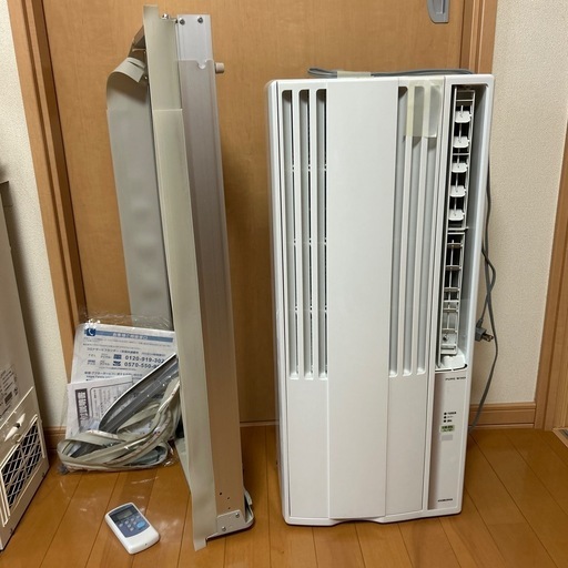 コロナウインドエアコン CW-1621 2021年製 リモコン付き 工事不要