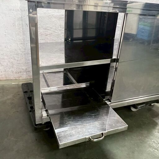 ステンレス製業務用食器棚 食器戸棚 片面引違戸 ACSシリーズ」東製作所