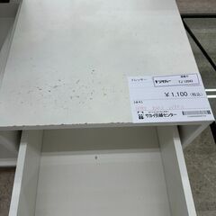 ★リユースのサカイ高崎店★TJ12043  ドレッサー 白 H38×D40×W80 クリーニング済みの画像