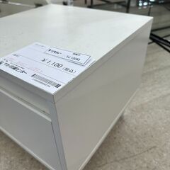 ★リユースのサカイ高崎店★TJ12043  ドレッサー 白 H38×D40×W80 クリーニング済みの画像