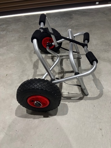足漕ぎカヤックVK-330、アウトリガー、ランディングネット、その他小物