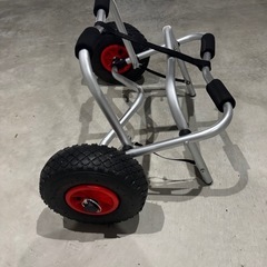 足漕ぎカヤックVK-330、アウトリガー、ランディングネット、その他小物の画像