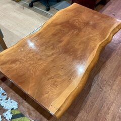 【愛品館 市原店】一枚板座卓