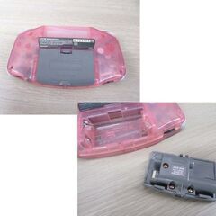 Nintendo ゲームボーイアドバンス 本体 AGB-001 ミルキーピンク 通電確認済み 現状品 レトロゲーム 任天堂 GBA 苫小牧西店の画像
