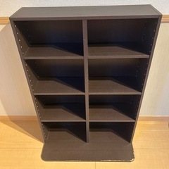 📚【薄型 本棚／収納棚】無料でお譲りします！