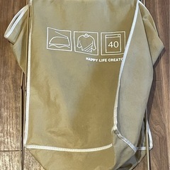 布製ランドリーバスケット 一部傷錆破損ありの画像