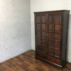 🔷🔶🔷ww1/90 北海道民芸家具 樺無垢材 本棚 書棚 書庫 ...