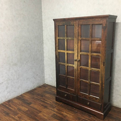 🔷🔶🔷ww1/91 北海道民芸家具 樺無垢材 本棚 書棚 書庫 ...