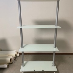 ガラス収納家具　難あり