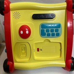  【中古玩具】知育玩具　ディズニーサウンドいっぱい家電ボックスの画像