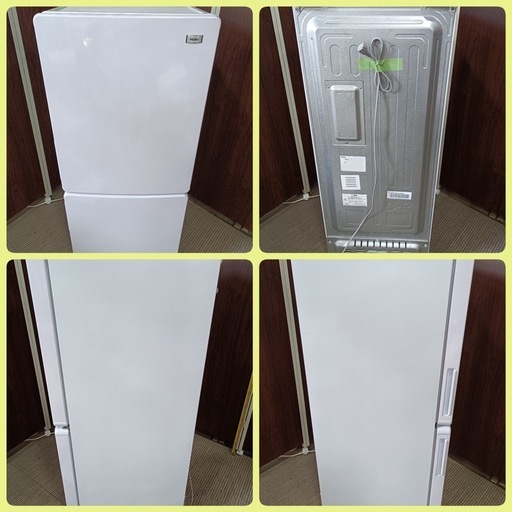 [八5692【Haier】2020年製　冷凍冷蔵庫　148L JR-NF148B