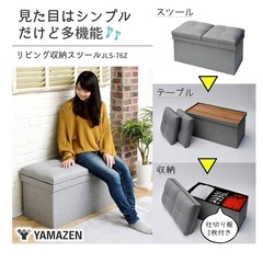 オットマン2脚の画像