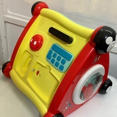  【中古玩具】知育玩具　ディズニーサウンドいっぱい家電ボックスの画像